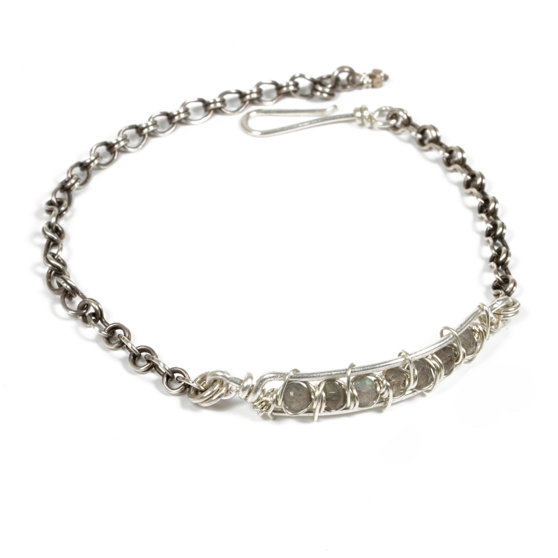 Railroad Sterling Bracelet | 4 Girls Jewelry
